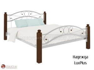 Кровать Надежда LuxPlus (бел)