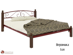 Кровать вероника Lux (красн)
