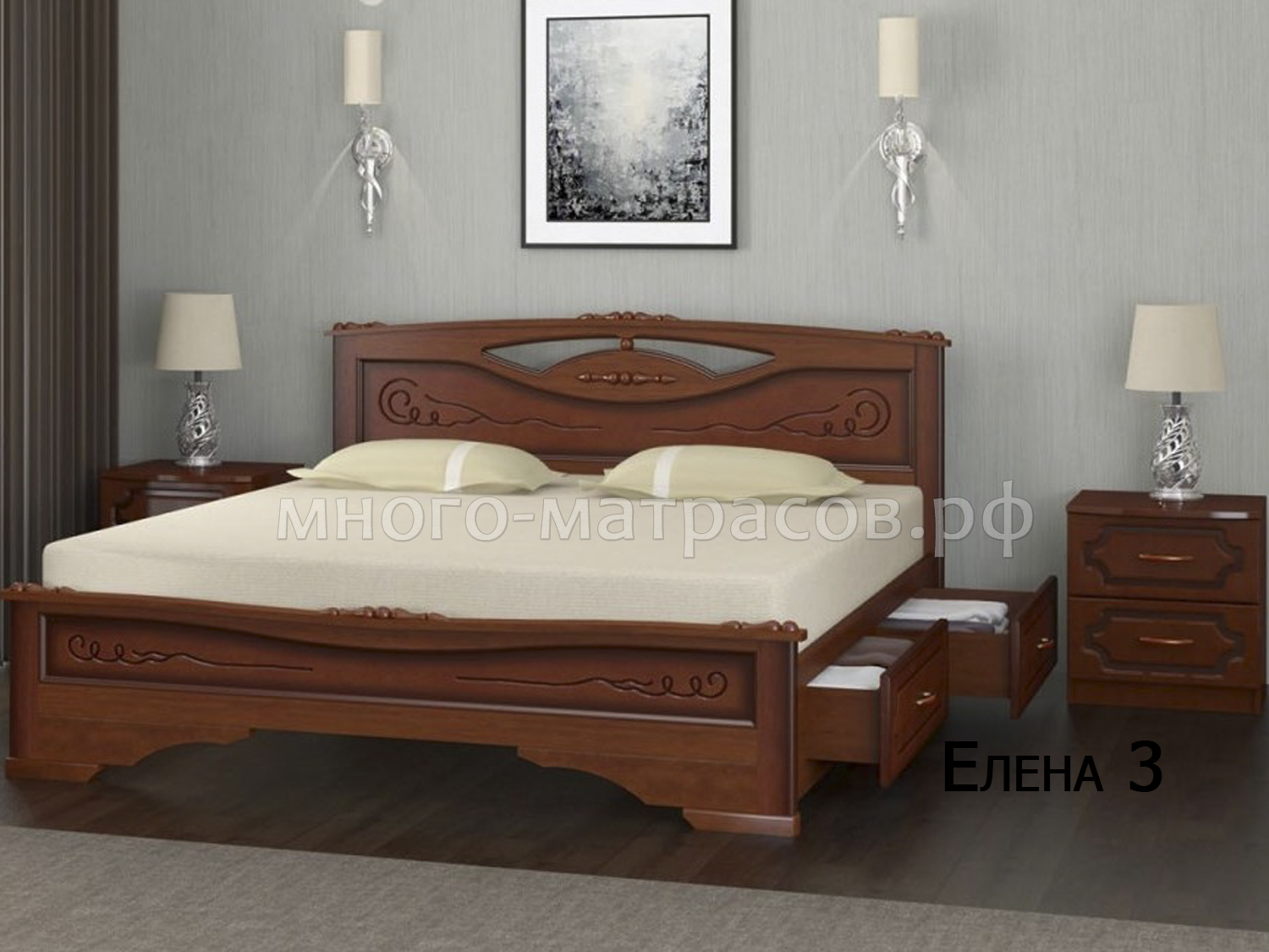 мебель карина 3 орех