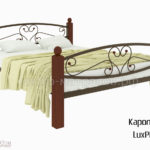 Кровать Каролина LuxPlus (мед)