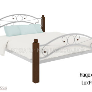 Кровать Надежда LuxPlus (бел)