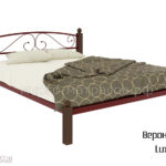 Кровать вероника Lux (красн)