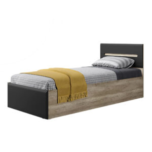 Кровать Наоми КР-12 0,9 м графит