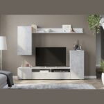 Гостиная МГС 4 цемент светлый