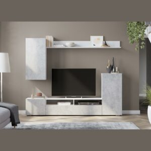 Гостиная МГС 4 цемент светлый