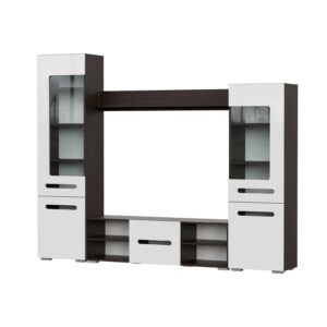 Гостиная МГС 6 дуб венге:белый глянецj